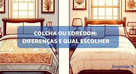 Colcha ou edredom: Diferenças e qual escolher